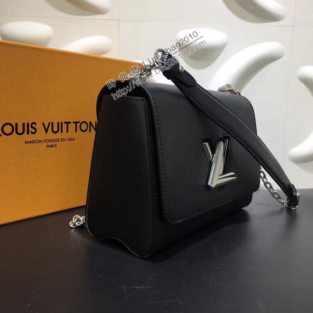 LOUIS VUITTON專櫃新款包包 路易威登Twist中號手袋 LV波浪手提肩背斜挎鏈條女包  ydh4018